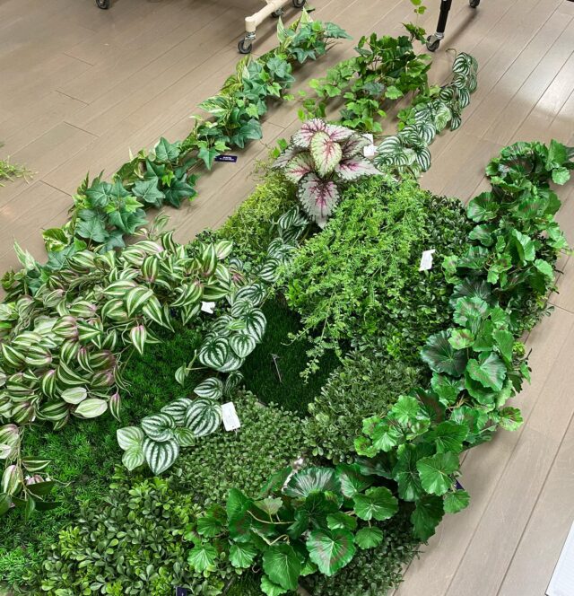 ・
ショールームにて花材を選定中♡
⁡
色々並べてみると想像が膨らみ
花材選びに失敗がありません🫢🌿
フェイクグリーンの素材も様々なので、
触って自分の目で見ることに意味があると思っています✧
⁡
⁡
フェイクグリーンのメリットは何といっても手間いらず✧
☑︎枯れない・水やり不要・肥料不要
☑︎害虫がつかない・花粉がない
☑︎土を使わないので部屋が汚れない
☑︎ランニングコストがかからない
☑︎屋内では育てるのが難しい植物がディスプレイ出来るetc..
⁡
植物の世話が苦手、虫が嫌い🐝
一年中植物を楽しみたい方、店舗様などには
フェイクグリーンがおすすめです𖧧
⁡
⁡
#グリーン#植え込み#観葉樹木#アーティフィシャルグリーン#フェイクグリーン#店舗装飾#壁面緑化#リニューアル#店舗ディスプレイ#ディスプレイ#岐阜羽島#空間装飾#グリーン装飾#壁面装飾#グリーンアレンジ#ラヴィニュー#sdgs